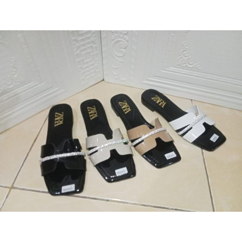 sandal wanita sandal harmes sandal teplek wanita sandal viral sandal 2024