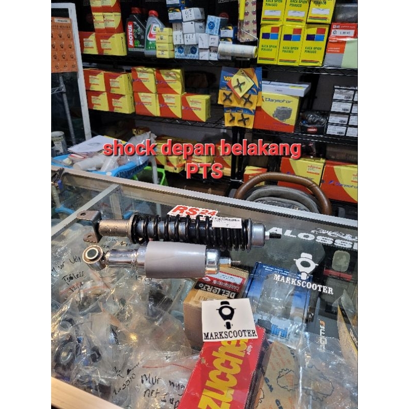 shock skok depan belakang vespa pts