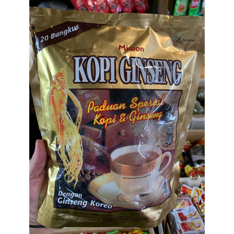 

Kopi Ginseng Miwon 400gr