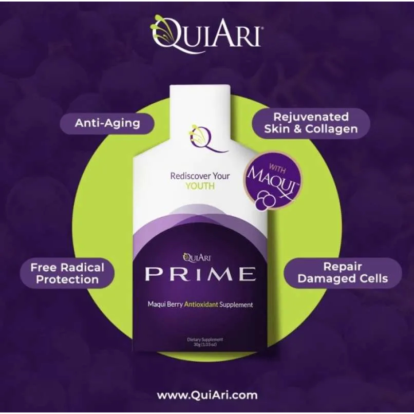 Quiari Prime sirup Antioxidan Maqui Berry gel