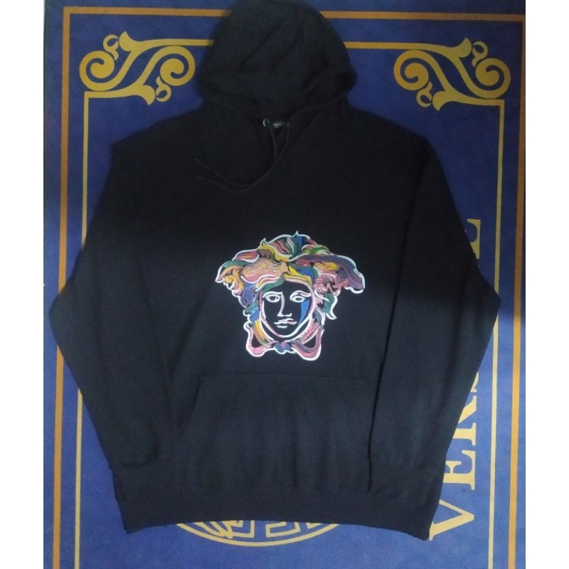 Hoodie versace big logo.