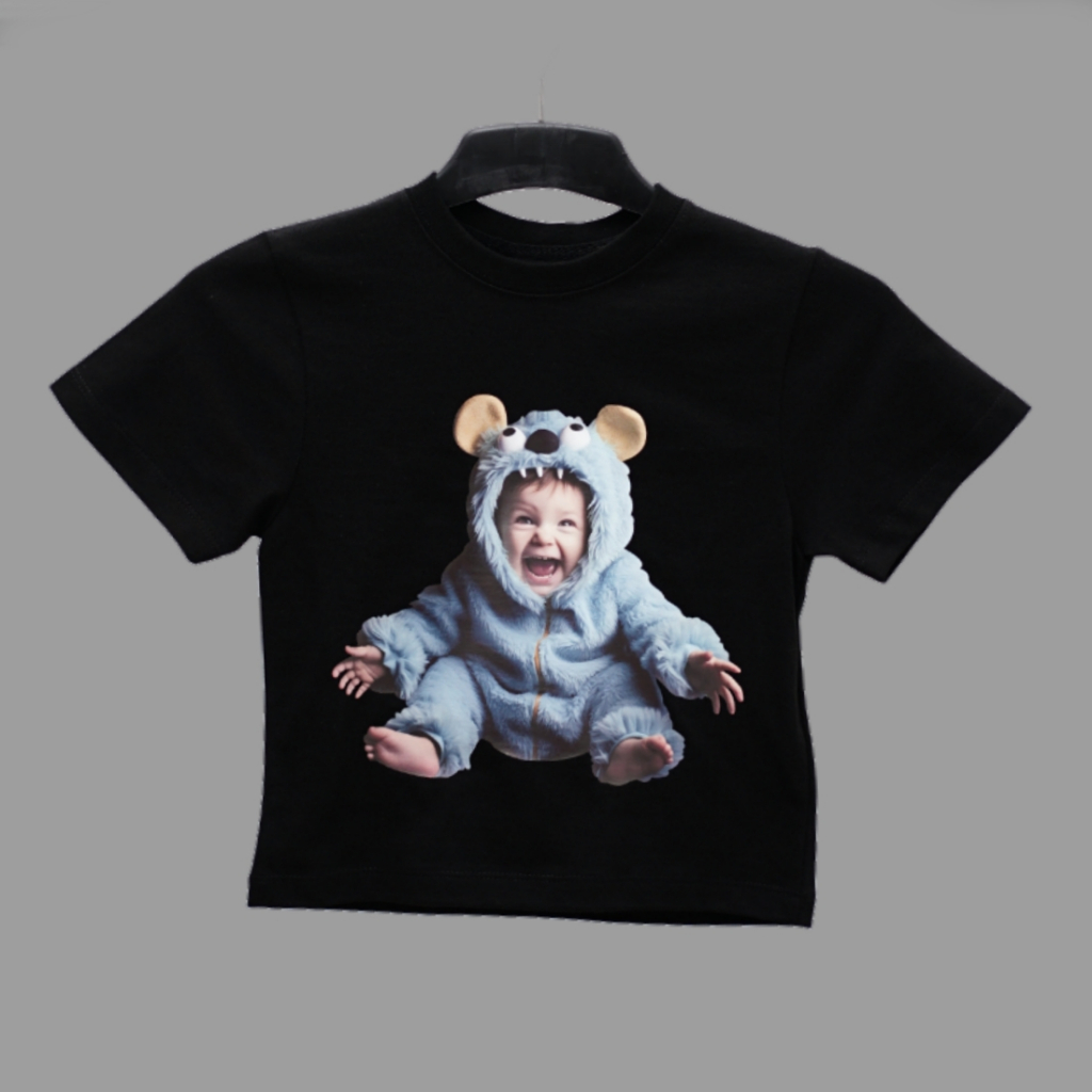 ADLV Acme De La Vie Baby Monster Kaos Crop Top Original Wanita