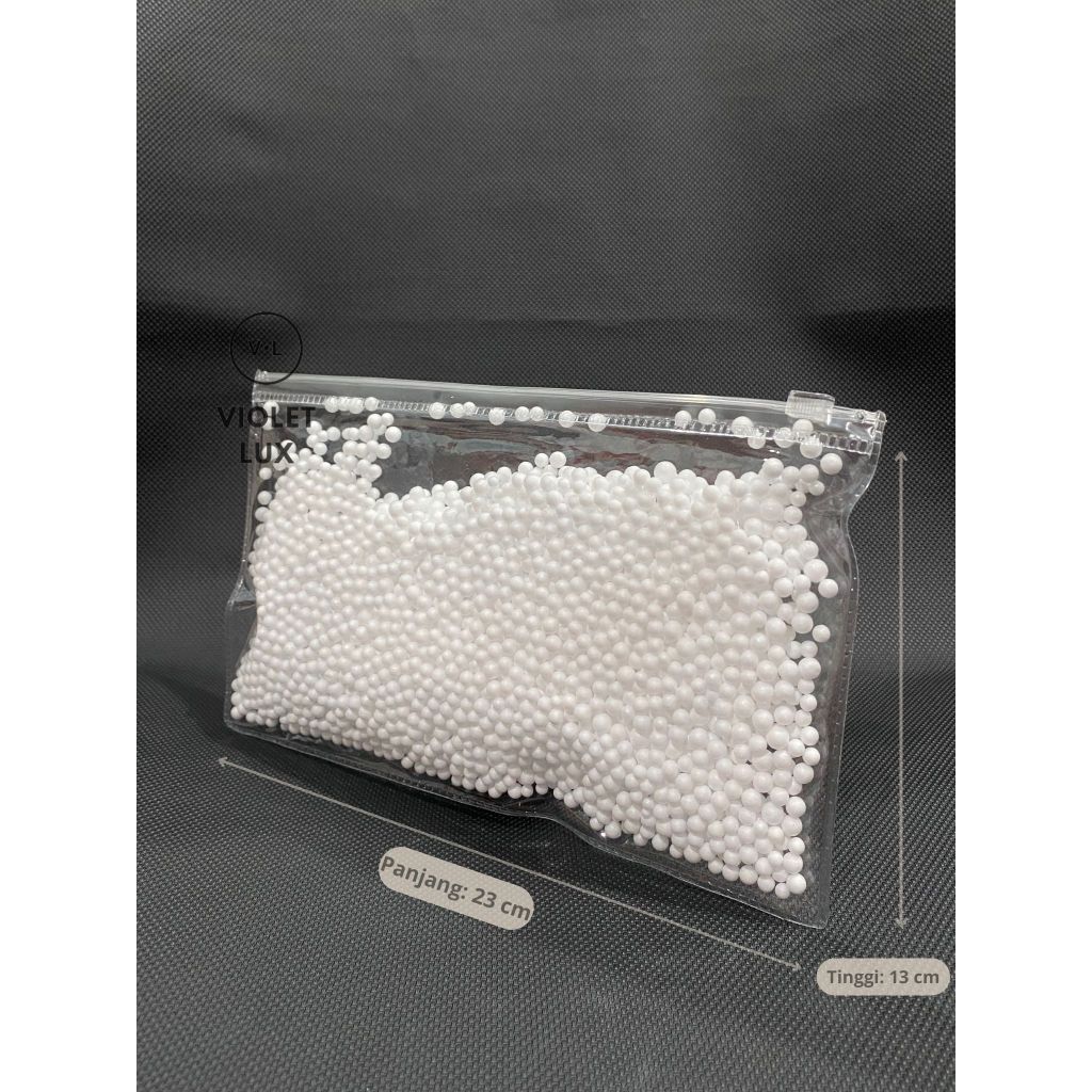 Delta - Pouch Masker Sanitizer Zipper Plastik Mika | Pouch Kosmetik Branding | Pouch PVC Zipper