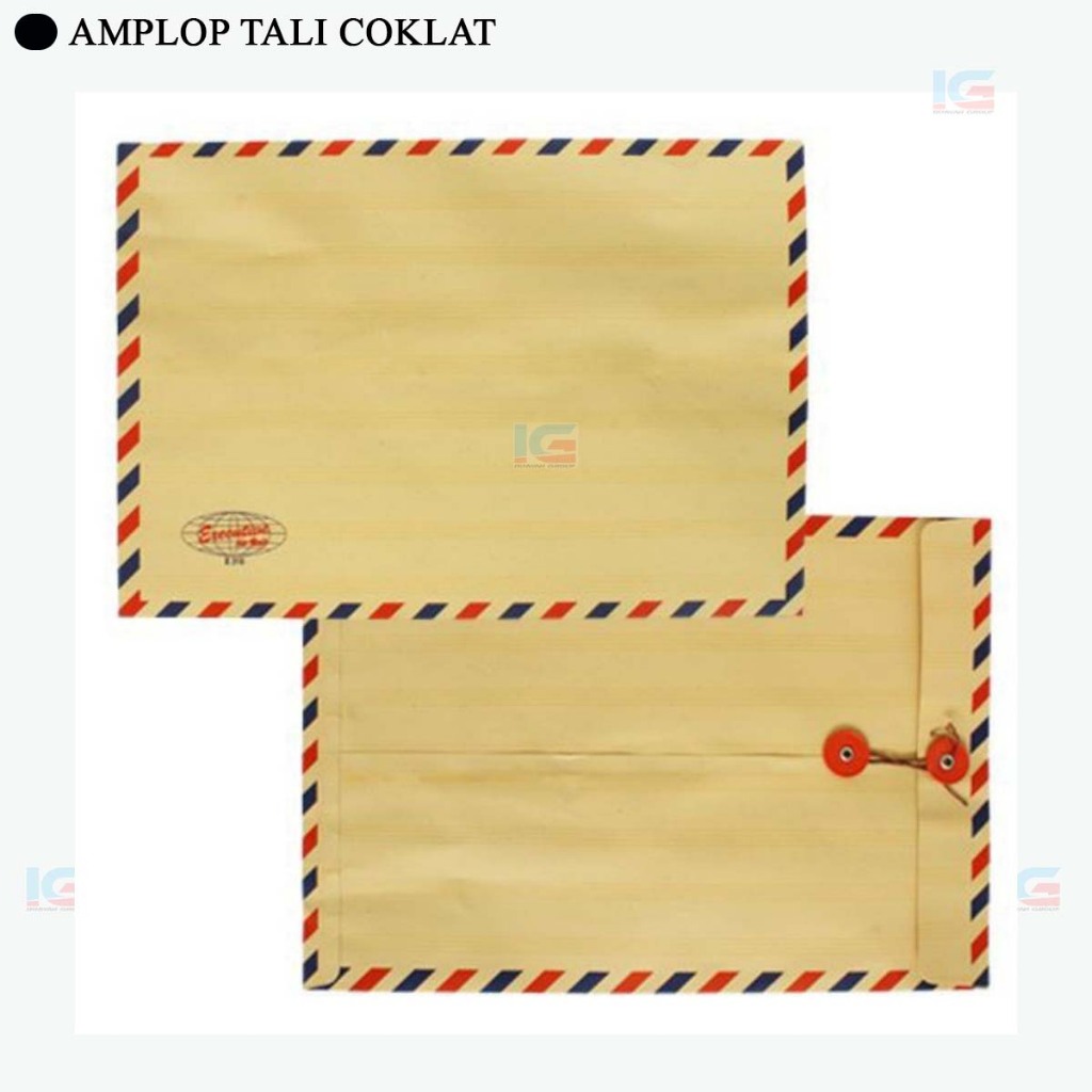 

AMPLOP TALI COKLAT 1 PACK 10 PCS