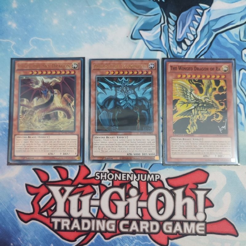 Yugioh Paket Dewa Egypt Alternate Art Original