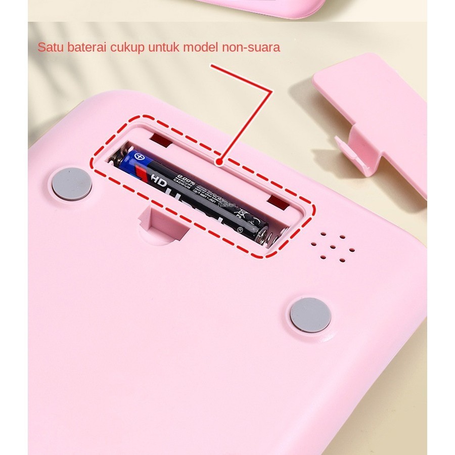 

HJK Kalkulator multifunksional manis berwarna permen, calculator lucu spesifik murid, penting untuk