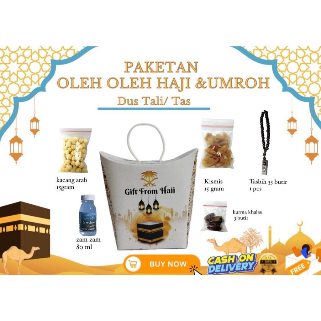 

Oleh-oleh Haji & Umroh Dus tali Harga Hemat Paket 50pcs