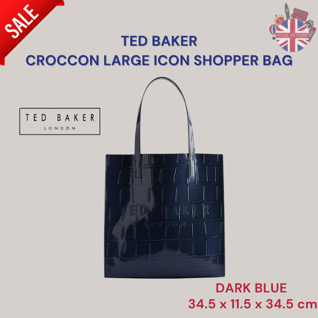 Ted Baker Croc Icon Tote Bag/Tas Wanita [100% Original Ted Baker UK]