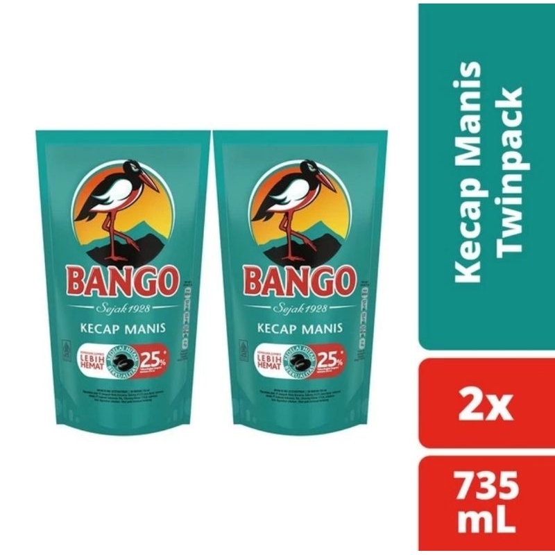 

2 x Bango Kecap Manis 735 ml / 1000 gr