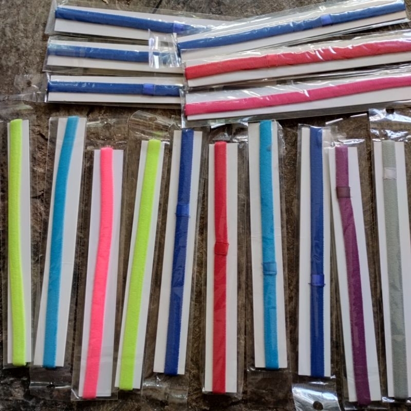 Hair Band Karet Ikat Kepala Sepak Bola Futsal Olahraga Running DLL Unisex Berkualitas