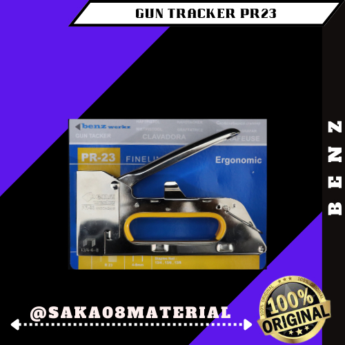 

STAPLES TEMBAK GUN TRACKER PR-23 BENZ ORIGINAL STAPLER STREPLES HECTER GUN STEPLES@SAKA08MATERIAL