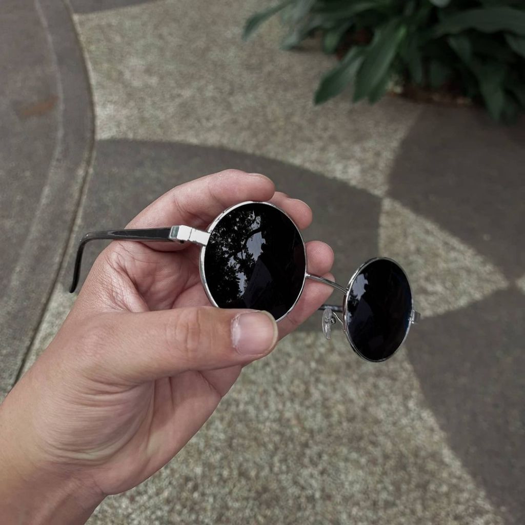 Kacamata Bulat John Lennon Sunglasses Pria Wanita