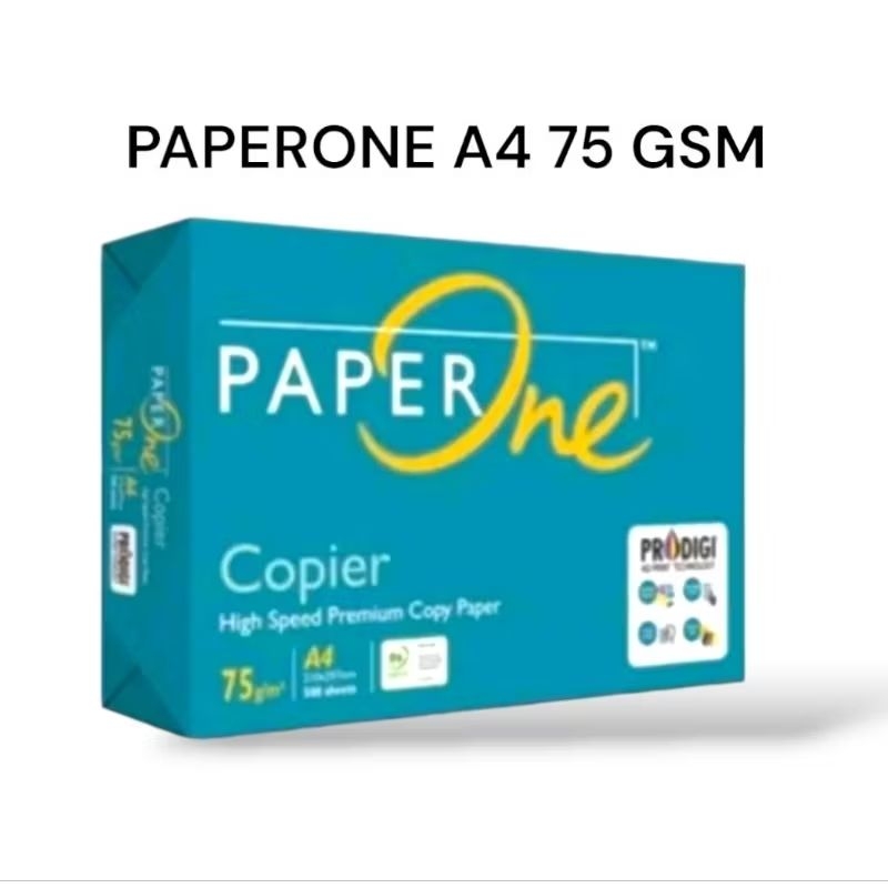 kertas hvs A4 Premium PaperOne A4 75 gsm (1 rim)