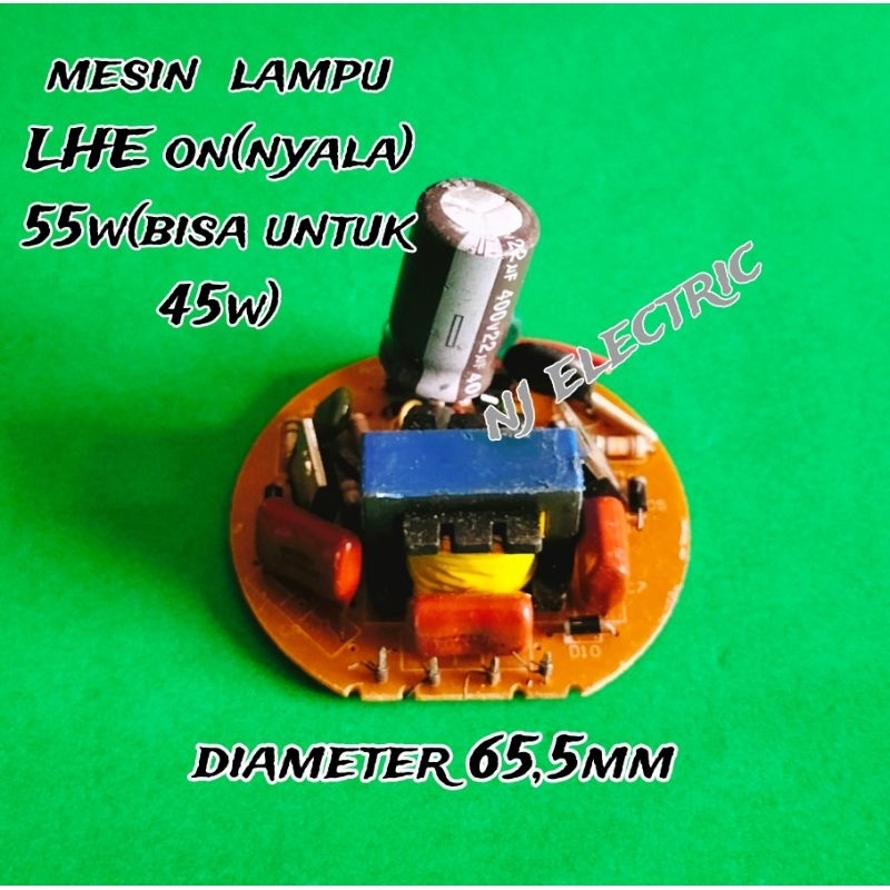 mesin LHE 4u on(nyala) retur pabrik