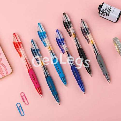 

Peralatan ATK Gelpen Pulpen Pena Gel Bolpen Bolpoin Tekan Cetekan Tinta Cair Standar Alat Tulis Anak Sekolah Kantor