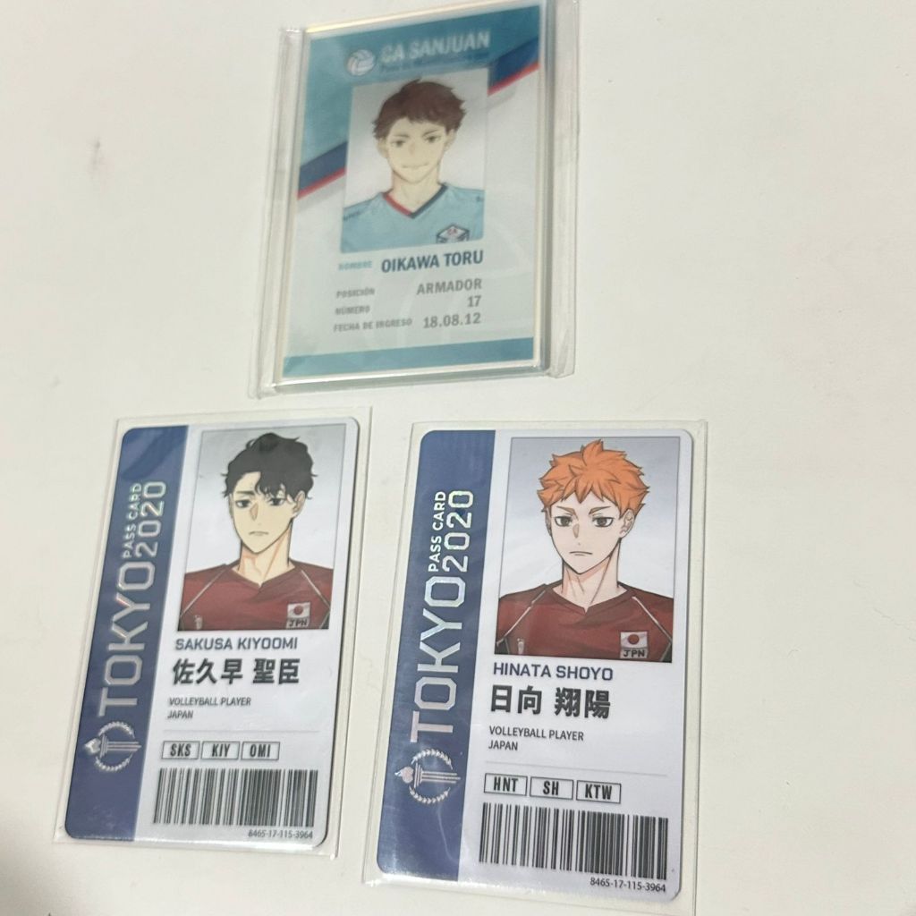 rimumu ri_mumu Time Skip ID Card & acrylic Hinata Sakusa Oikawa