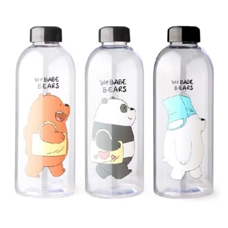 botol plastik bening we babe bear 1000ML/Botol plastik bening