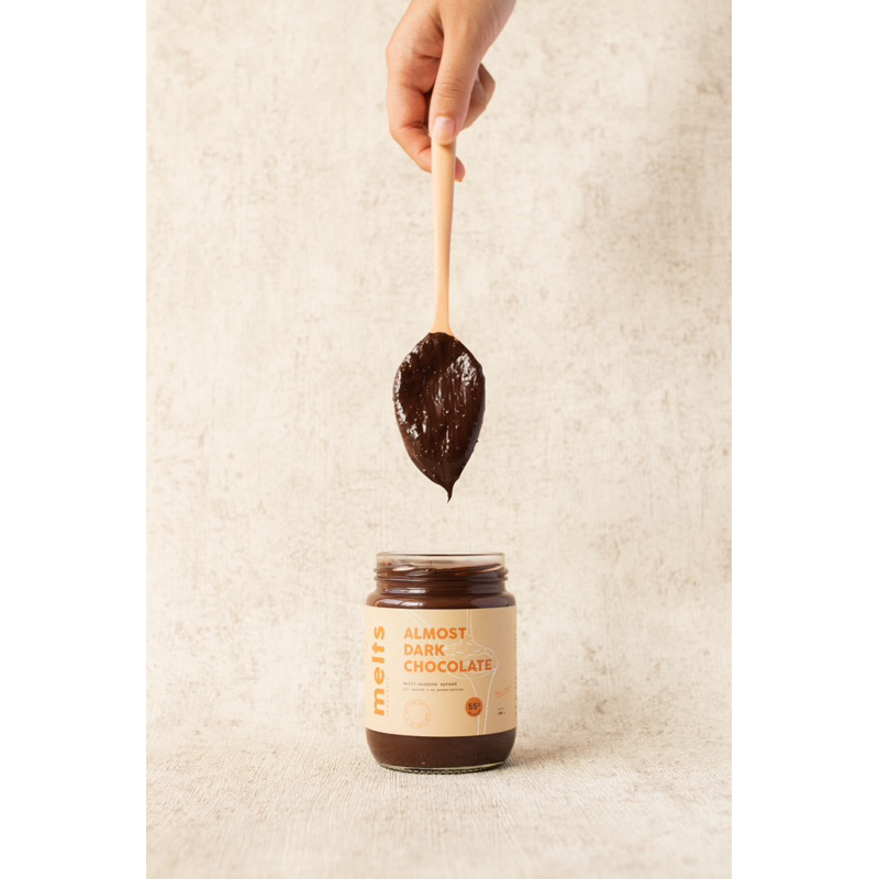 

MELTS Almost Dark Chocolate / selai rasa dark coklat