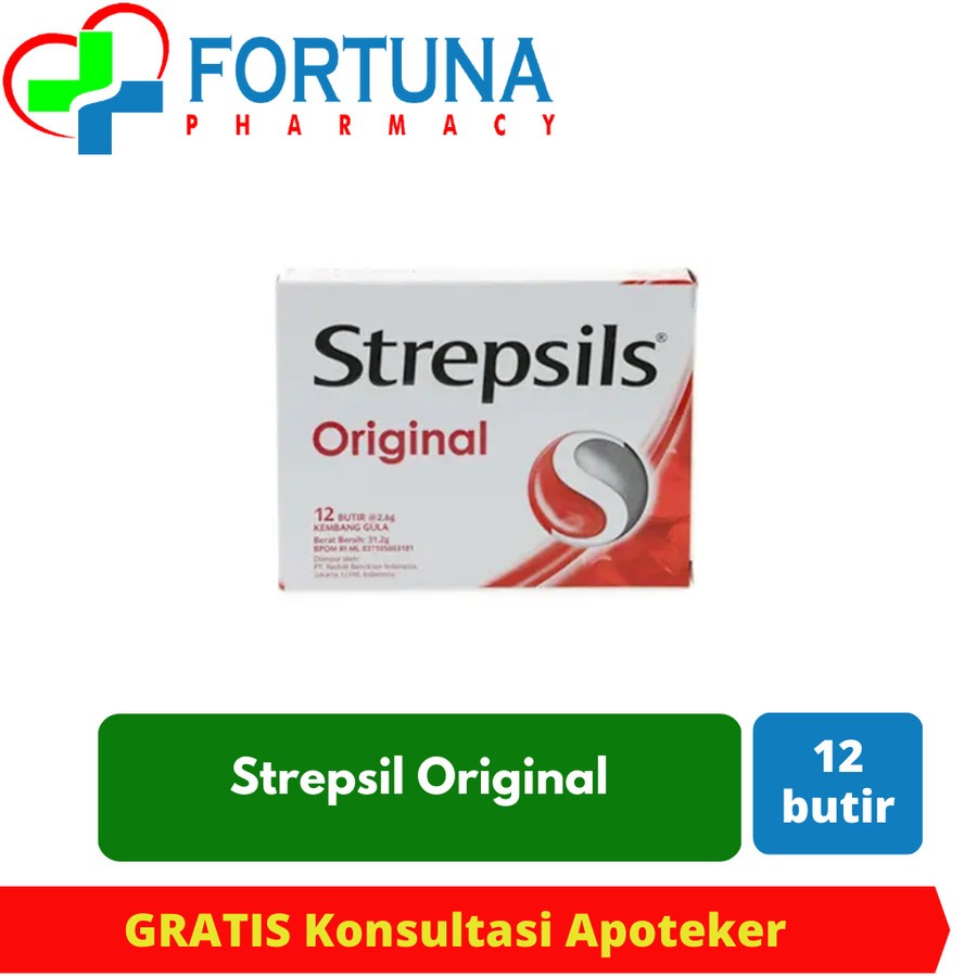 

Strepsil Original (isi 12 butir)