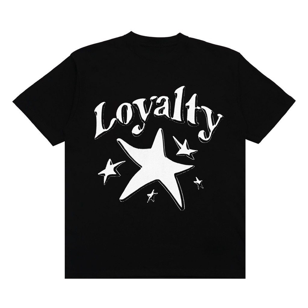 Kaos Baju Loyalty Stars Tee Premium