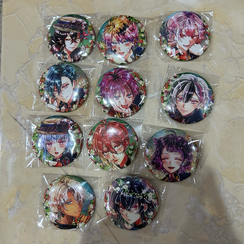 Akuneko Akuma Shitsuji to Kuroi Neko Devil Butler and Black Cat Strawberry Garden Pin Badge Can Badg