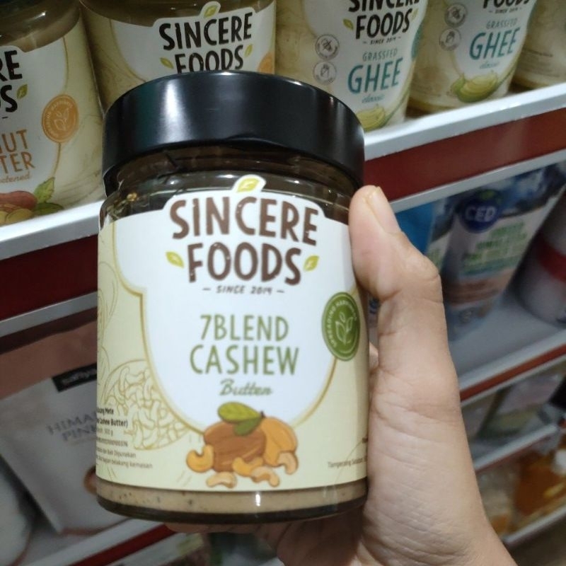 

sincere 7blend cashew butter