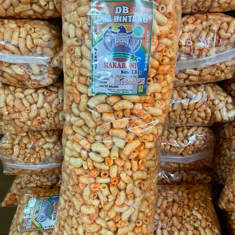 

Makaroni Sambal lotis 1 ball isi 2kg gurih nagih