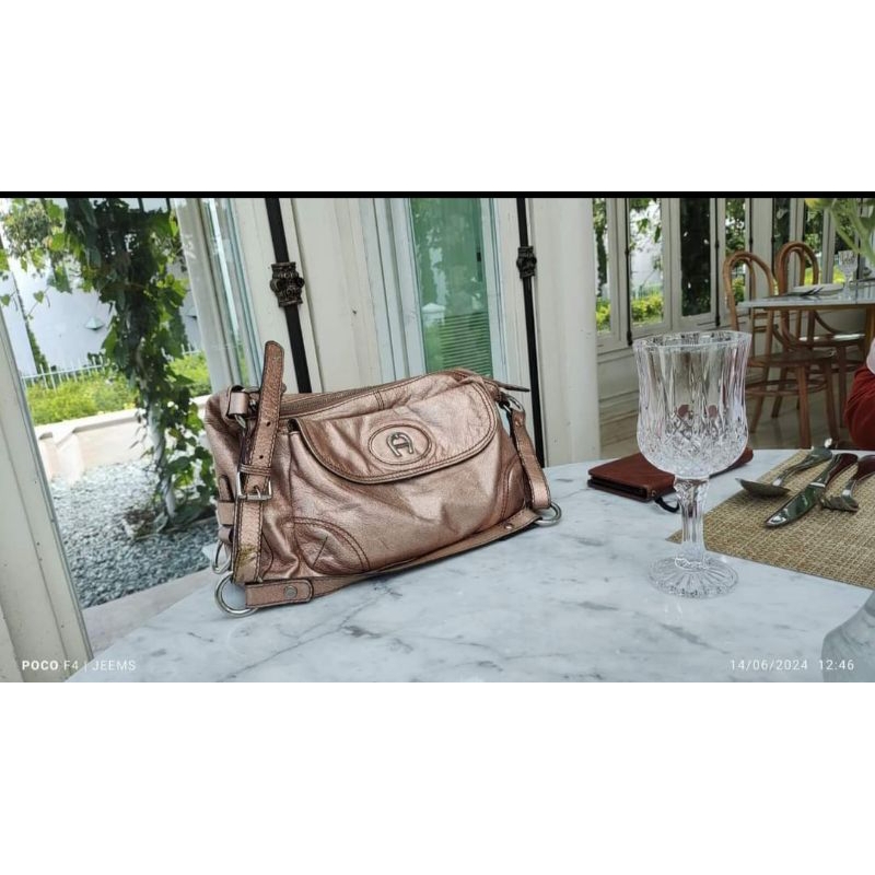 Aigner Shoulder Bag Authentic