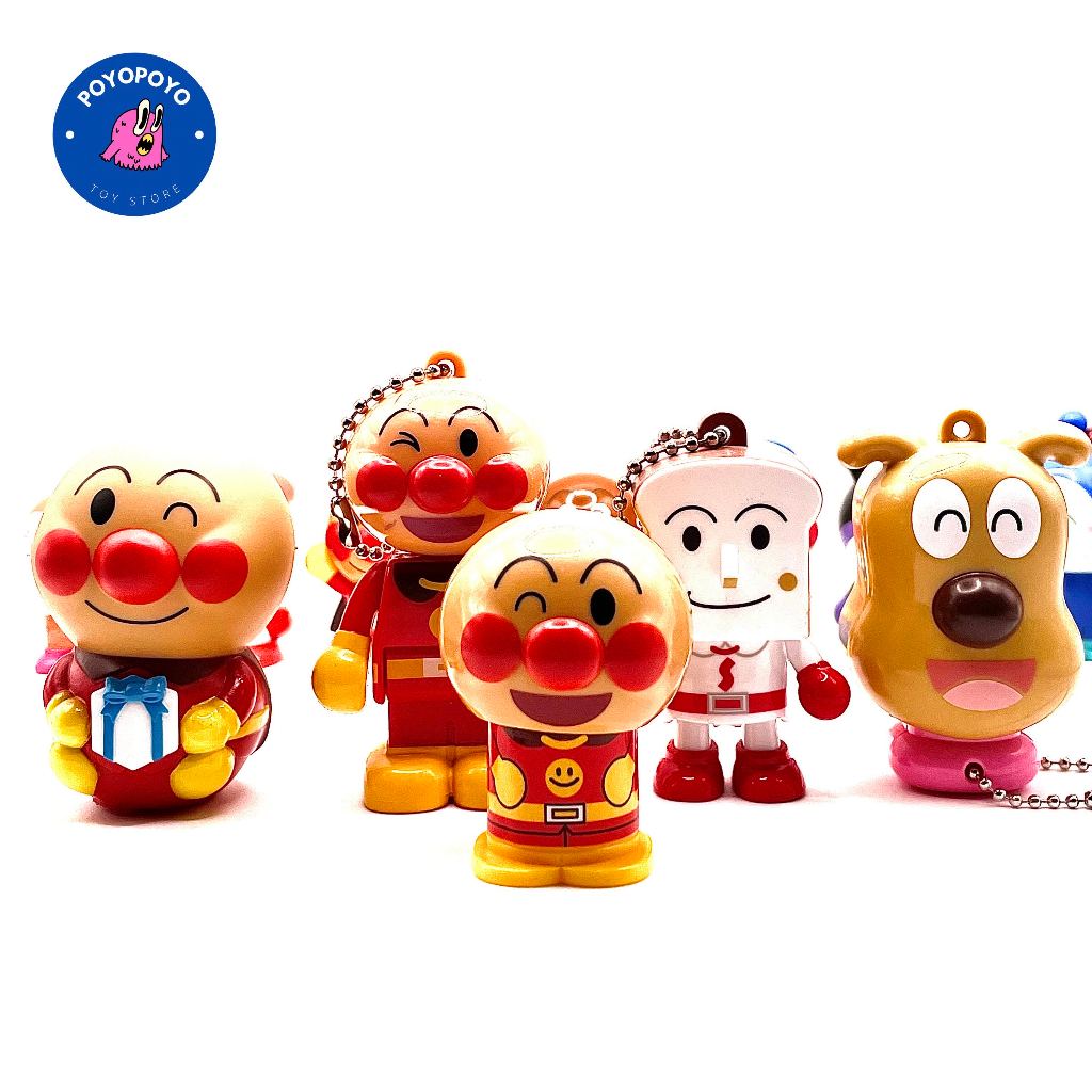 Anpanman Keychain | Anpanman Mini Figure | Japan Trinkets | Ready Stock