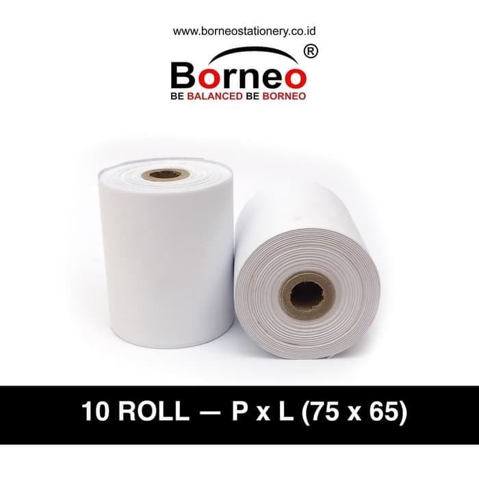 

TBMO (ECER) PAPER ROLL 75X65 1 PLY/PCS BORNEO - BPR0001