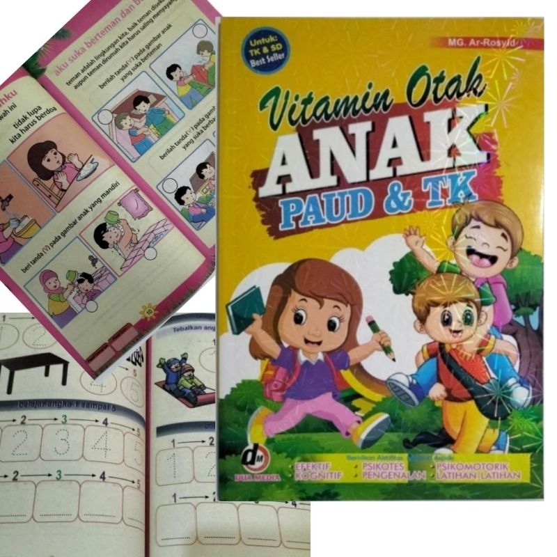 Buku Anak TK Vitamin Otak