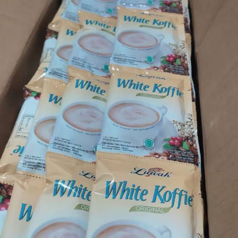 

Luwak White Koffie Original 1 Renceng (10×20g)