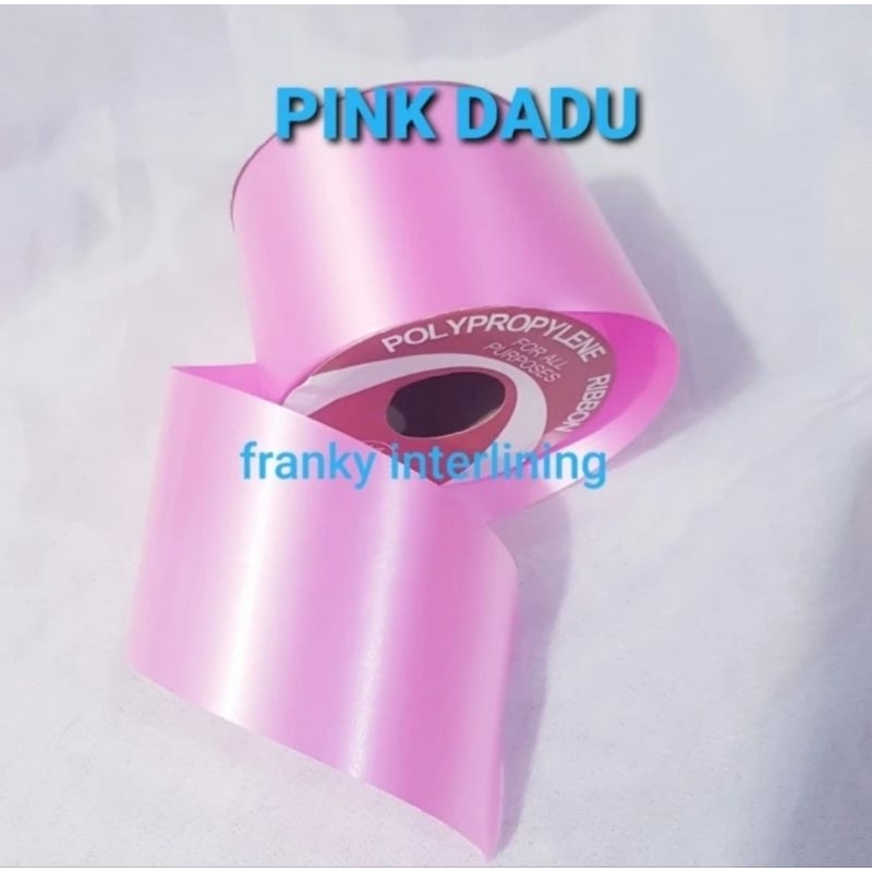 

PITA KADO POLOS JAPAN LEBAR 7CM ( 3") HARGA PER ROLL ISI 15 YARD