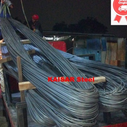 Mega Besi Beton 8 mm polos FULL SNI