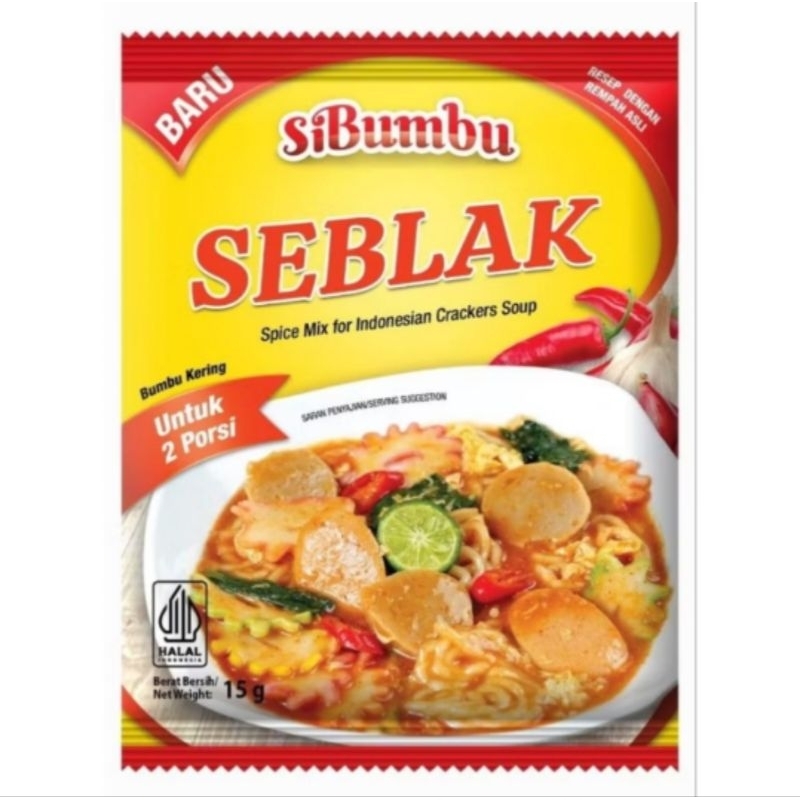 

Si Bumbu SEBLAK instan 15gr