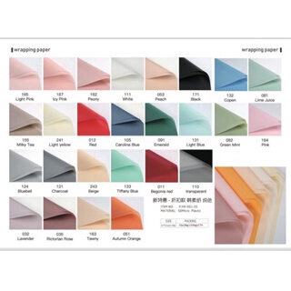 

[1Pack] KERTAS FLOWER WRAPPING CELLOPHANE ECER KERTAS BUKET BUNGA HAND BOUQUET Polos Doff