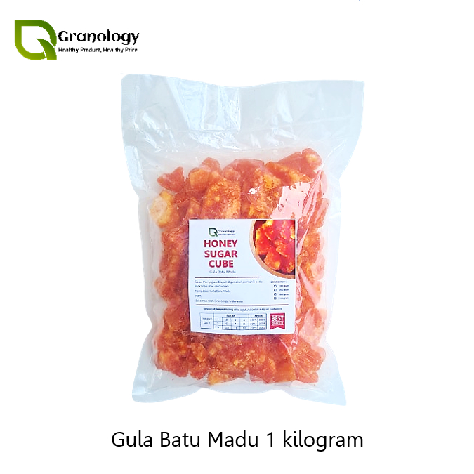 

Organic Honey Sugar Cube / Gula Batu Madu (1 kilogram) by Granology