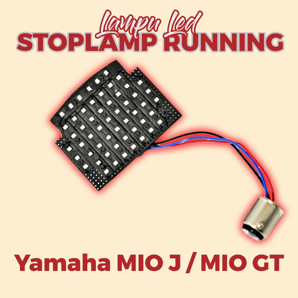 LAMPU VARIASI REM BELAKANG KEDIP RUNNING MIO J MIO M3 BISA RGB