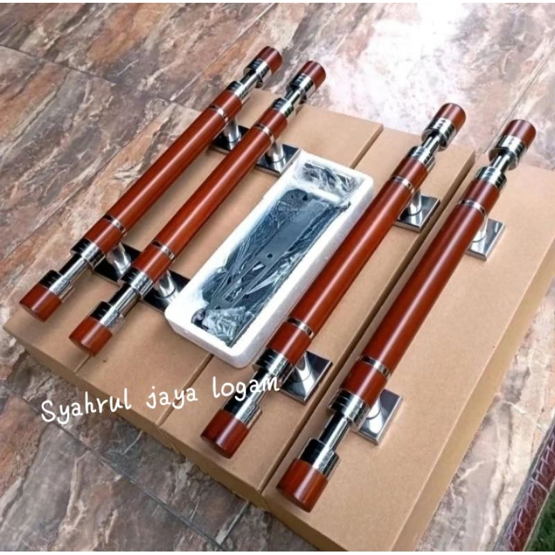 4gagang pintu + body set kunci handle pintu murah mewah elegan