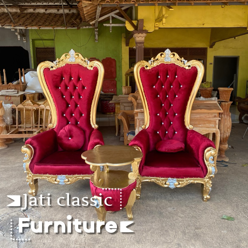 kursi teras syahrini / kursi syahrini mewah / kursi ukir syahrini / kursi princes