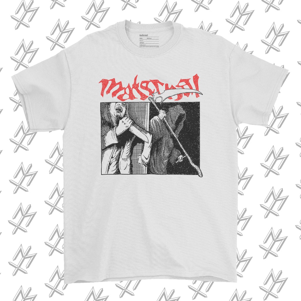 [ HOT ] MATERNAL DISASTER | DIFESA | CHAOTIC ACT | TSHIRT | KAOS BAND | KAOS METAL | BAJU PUNK | PRI