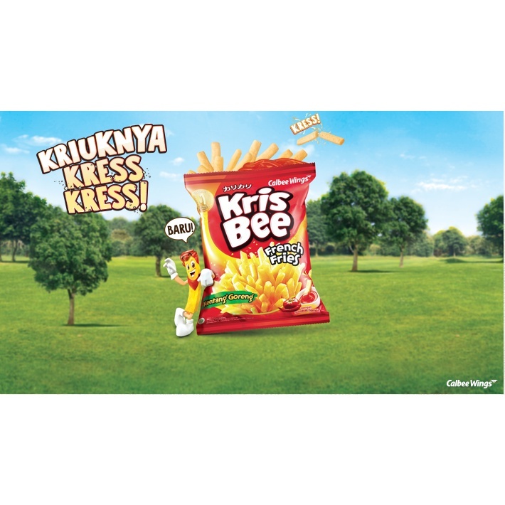 

Jajanan Anak KRIS BEE French Fries Kentang Goreng 9gr Eceran Snack Cemilan Anak Murah