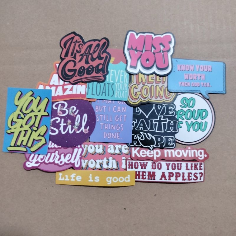 

stiker aesthetic word C