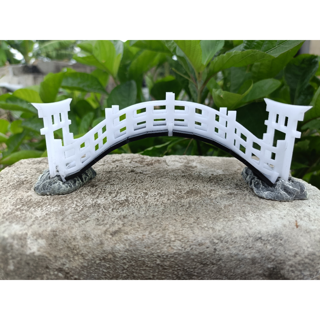 Stamford Bridge, hiasan aquarium jembatan stamford bridge, dekorasi aquarium jembatan, hiasan aquari