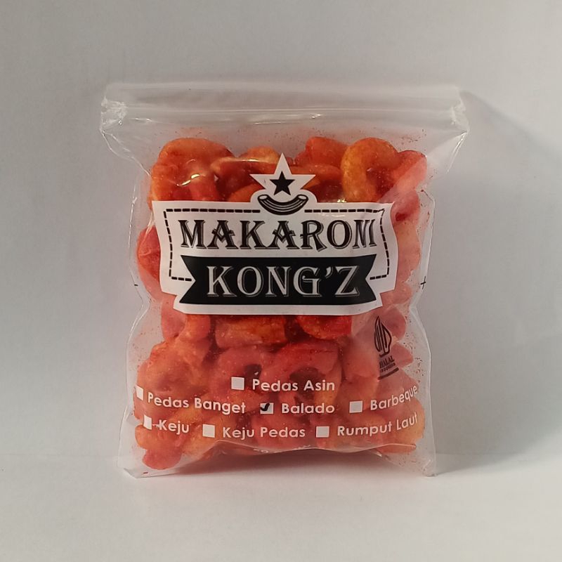 

Makaroni Kong'Z Balado 50gr