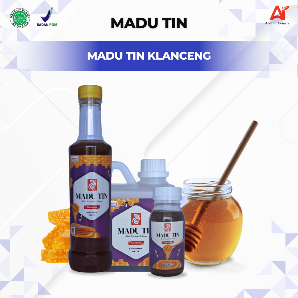 

Madu Tin Madu Klanceng Trigona Murni Asli Herbal 100% 150 ml 350 ml 500 ml