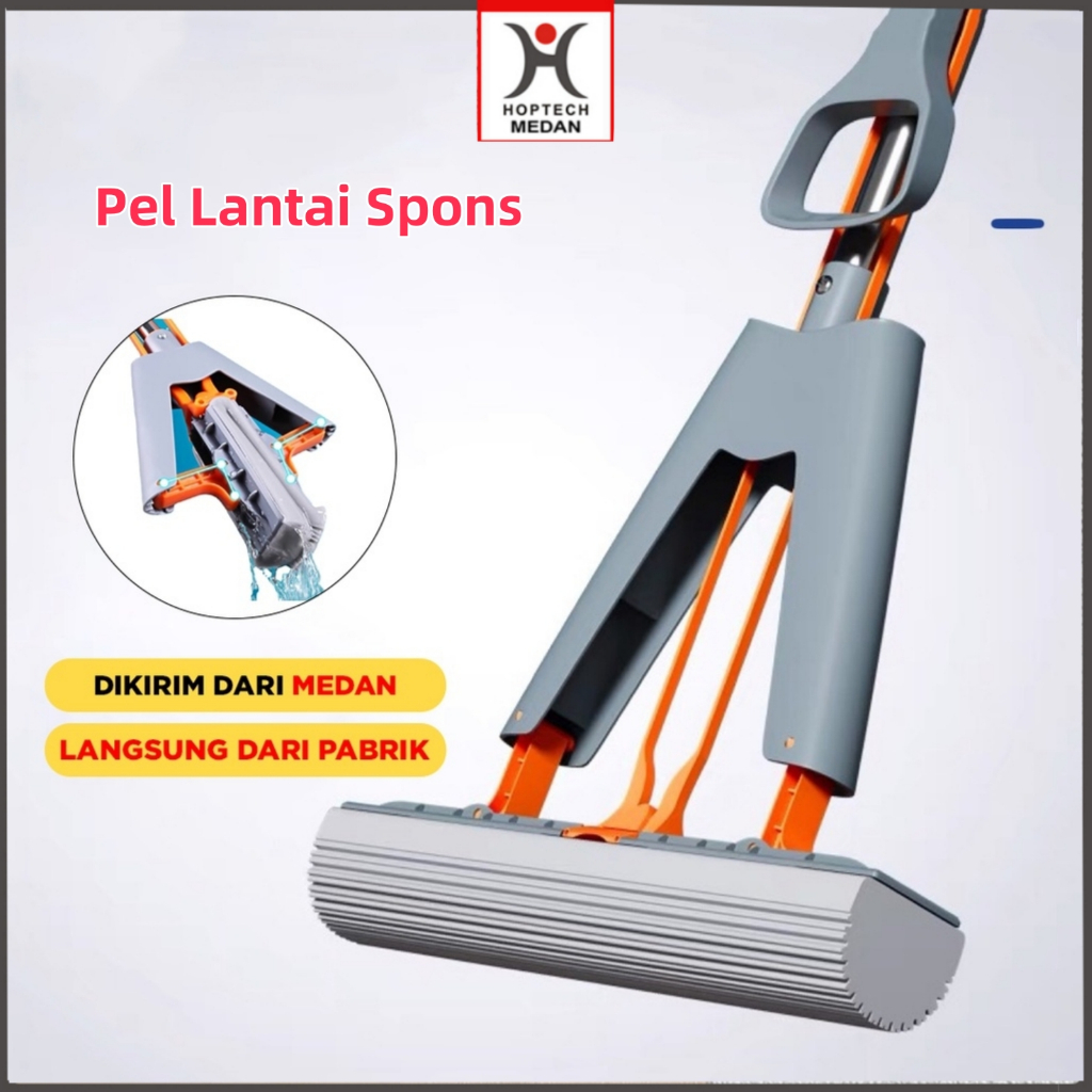 Pel Lantai Spons /Mop / Pel Lantai Karet / Pel lantai peras / Pel Spons / Sponge / Murah