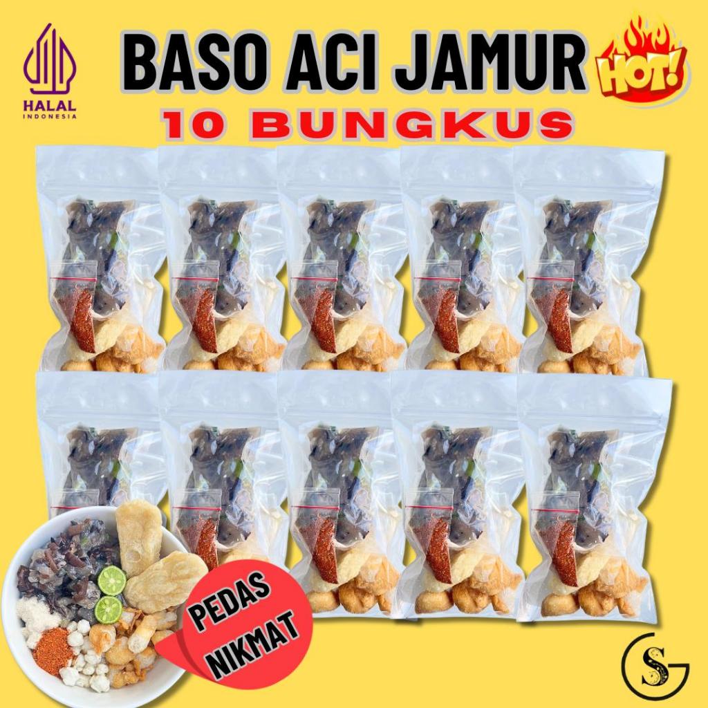 

Paket Hemat 10 Bungkus Baso Aci Jamur Hemat