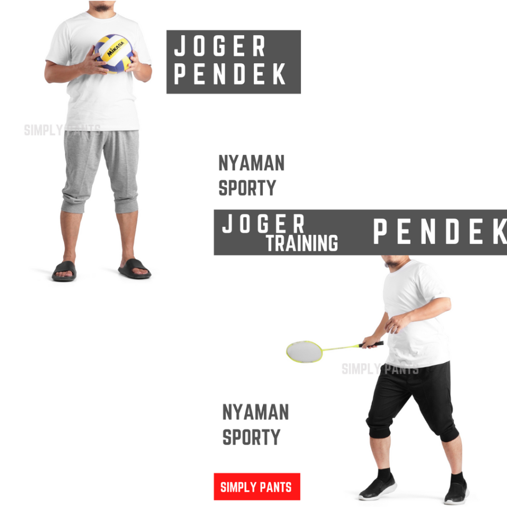 Celana joger pendek celana pendek olahraga pria celana training pendek pria Celana selutut dewasa