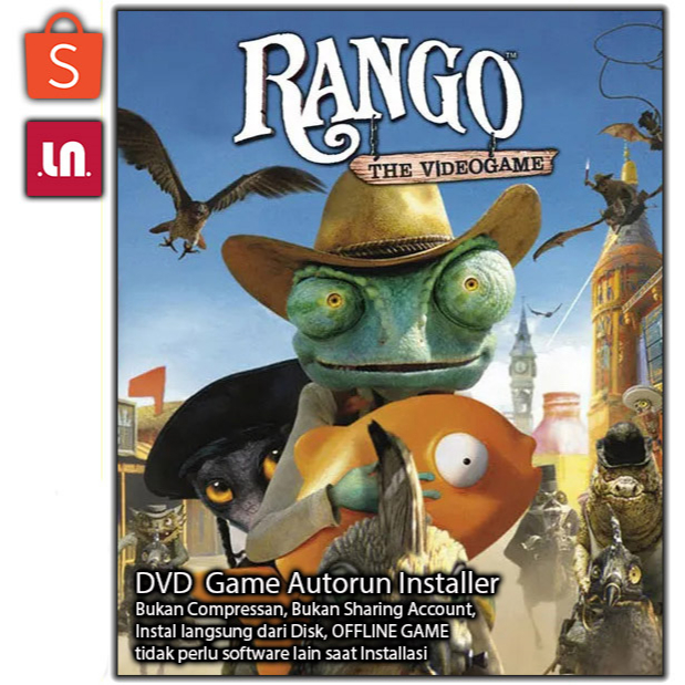 Rango The Video Game - PC DVD Game